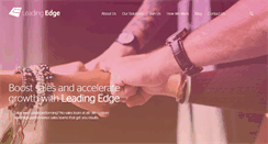 Desktop Screenshot of leadingedgegroup.co.nz